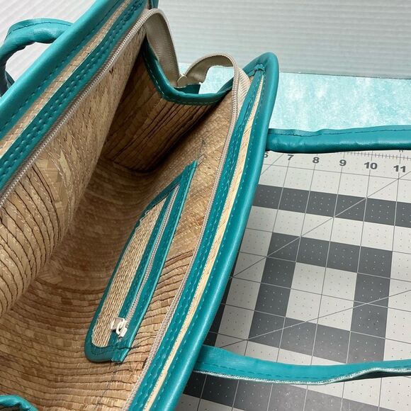 Colorful Graphic straw beach summerTote Bag - Picture 4 of 8